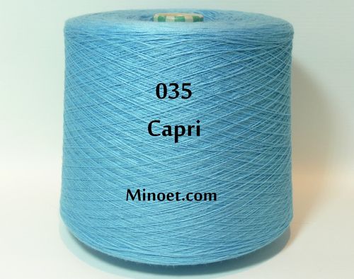 035 Capri Kone  TVU Ocean BW/Polyacryl (Grundpreis  15,35 €/kg)