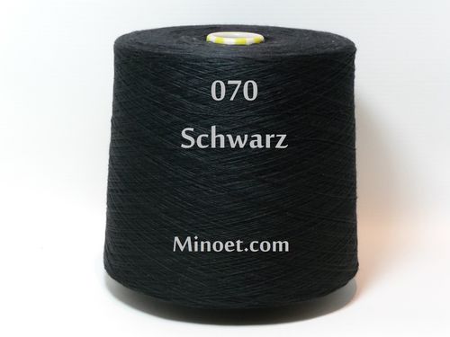 070 Schwarz Kone  TVU Ocean BW/Polyacryl  (Grundpreis  15,35 €/kg)