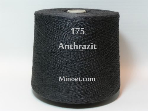 175 Anthrazit Kone  TVU Ocean BW/Polyacryl  (Grundpreis  15,35 €/kg)