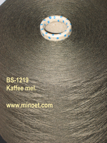 BS-1219 Kaffee mel. Kone Baumwolle/Polyacryl Sonderfarben (Grundpreis 15,30€/kg)