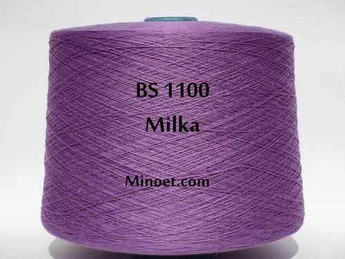 BS 1100 Milka  Baumwolle/Polyacryl (Grundpreis  16,85 €/kg)