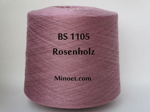 BS 1105 Rosenholz Kone Baumwolle/Polyacryl Sonderfarben (Grundpreis  14,96 €/kg)