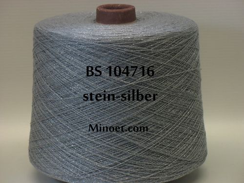 BS 3005 stein-silber Glitzerkone BS-Schaefer (Grundpreis 21,81€/kg)
